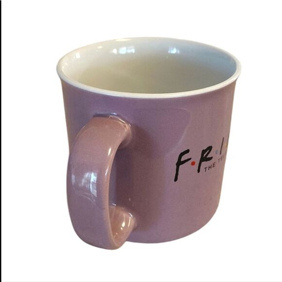 FRIENDS Purple Central Perk Smelly Cat 20 oz Oversized Coffee Mug Latte - Picture 9 of 17